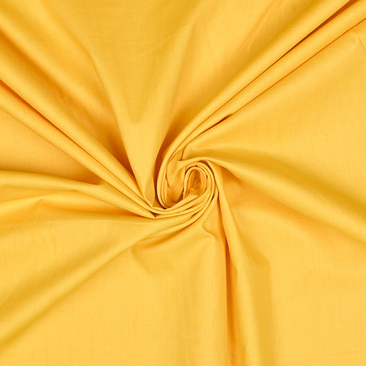 Sheeting Poly Cotton Yellow #13 - To Be Discontinued