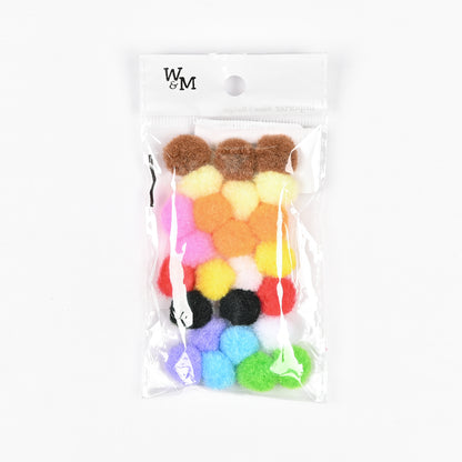 Pom Poms - Assorted 15mm | 25pc