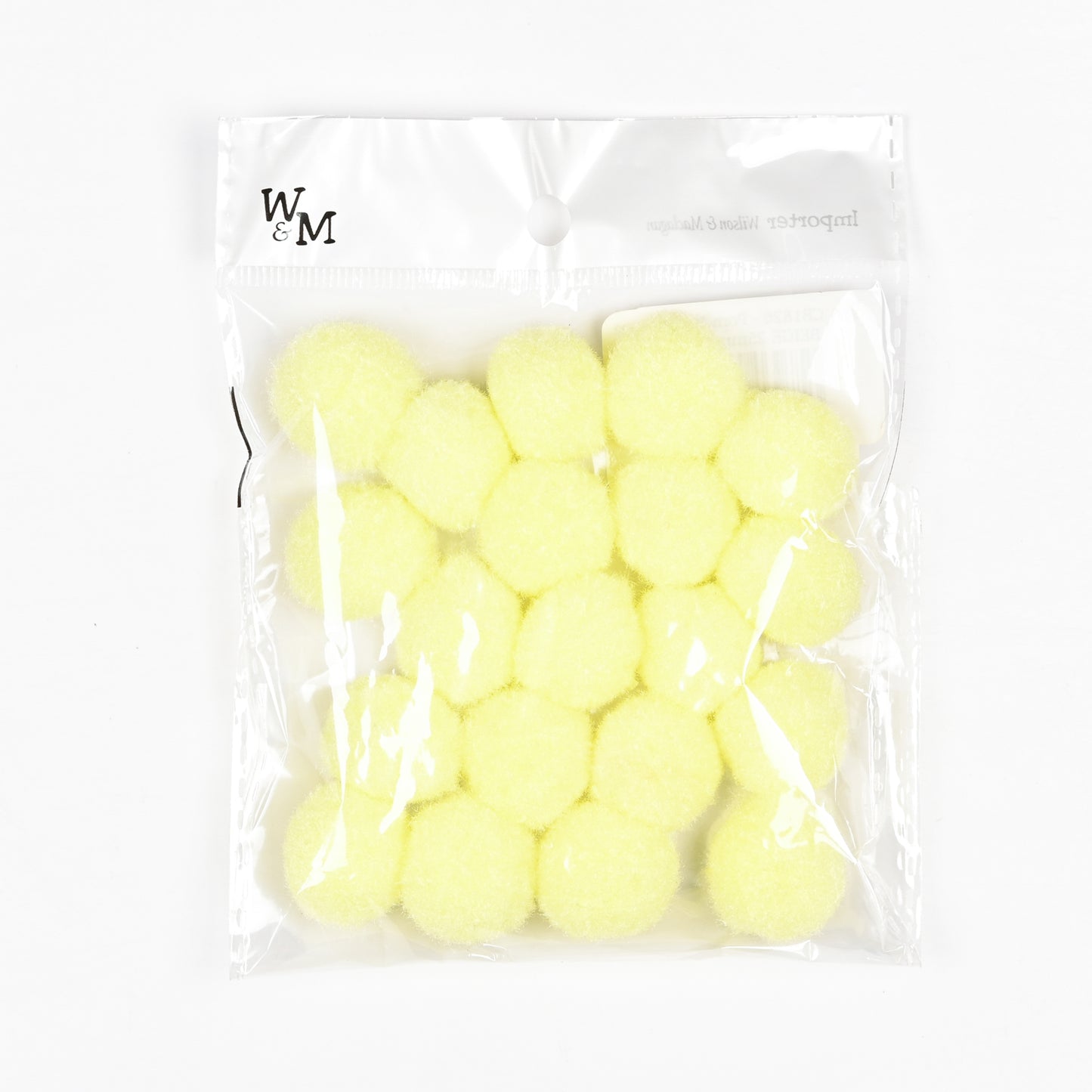 Pom Poms - Yellow 25mm | 25pc & 100pc