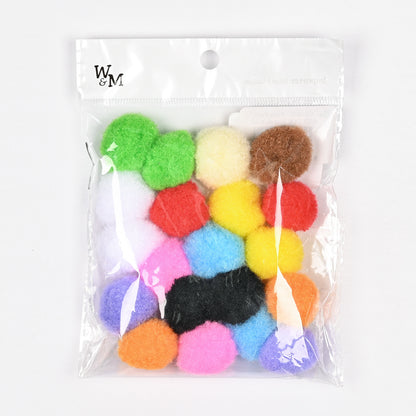 Pom Poms - Assorted 25mm | 25pc