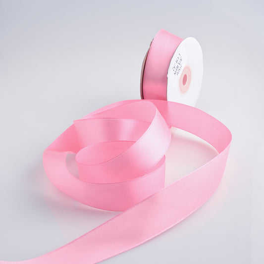Satin Ribbon 25mm Baby Pink #340 (30Yards)
