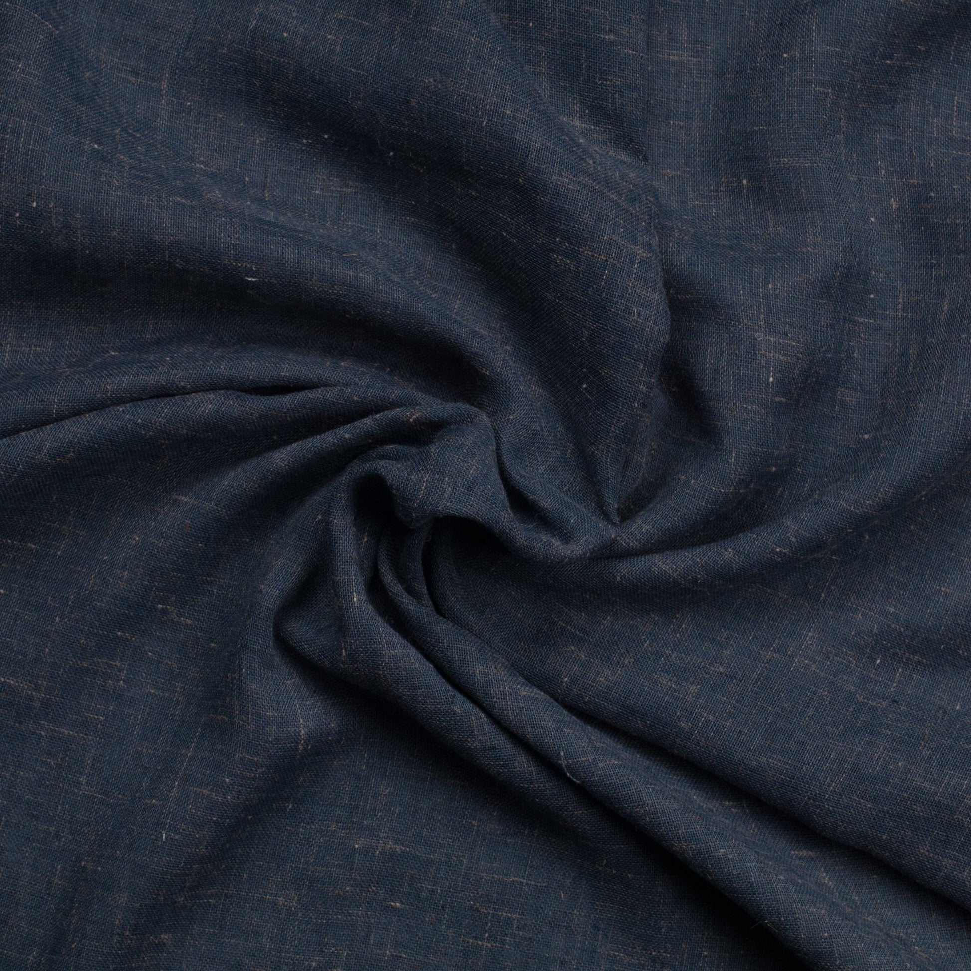 Spice Route Indigo Sheer Curtaining 280cm - CLEARANCE - Ragland Fabrics