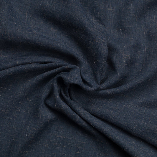 Spice Route Indigo Sheer Curtaining 280cm - CLEARANCE - Ragland Fabrics
