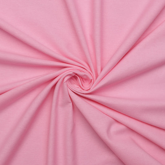 Flannel Plain  Baby Pink 140cm